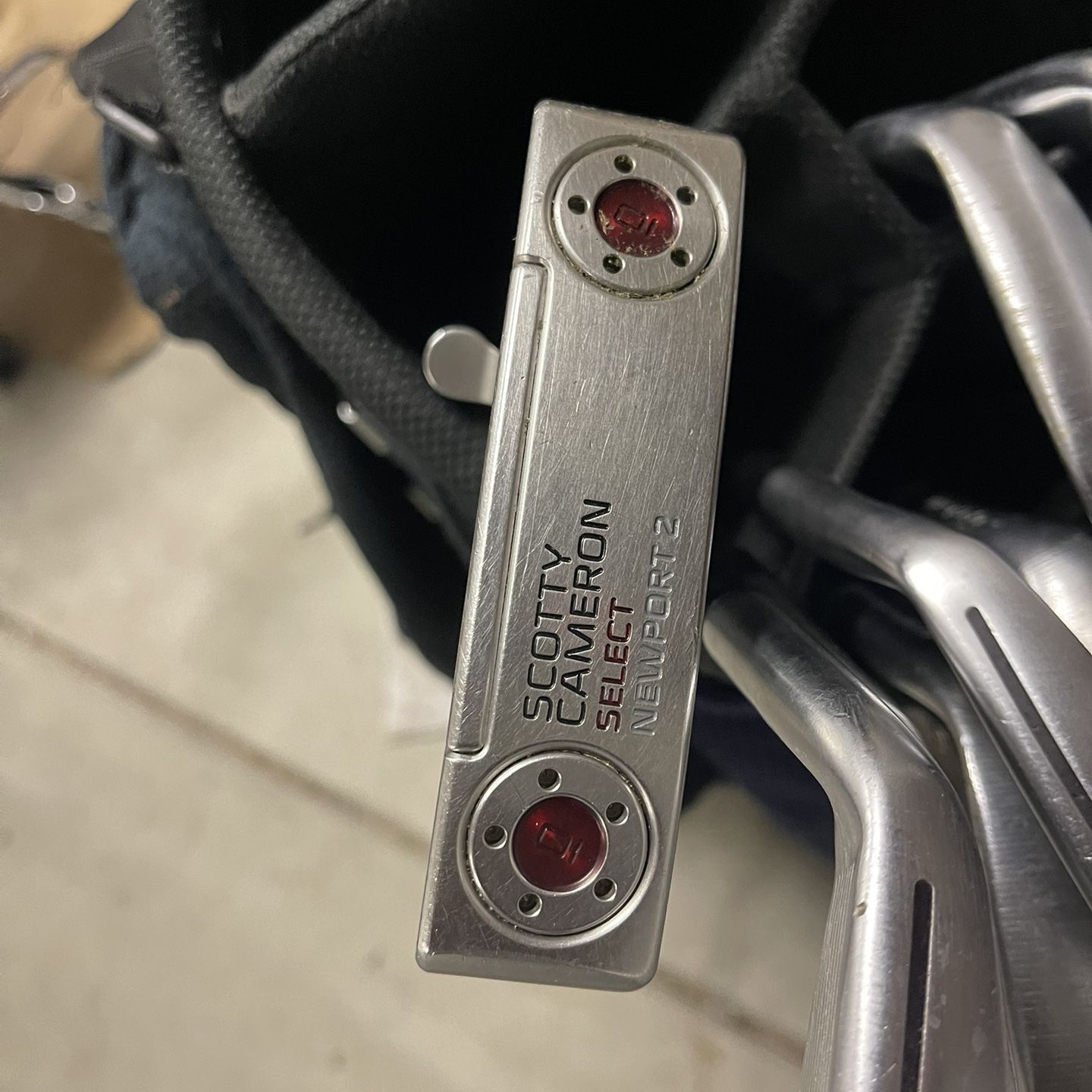 TaylorMade Golf Clubs And Titleist Putter (Scotty Cameron)