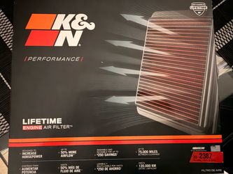 K&N Performance Lifetime Engine Air Filter 33-2387