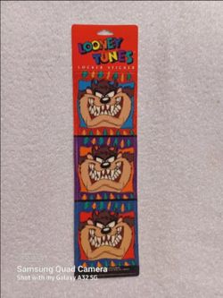 Vintage Looney tunes Tasmanian devil locker sticker