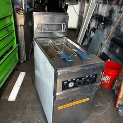 Deep fryer double tank fryer master 