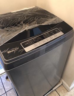 Magic Chef Portable Top Load Washer 2.0 cu. ft. Stainless Steel Drum