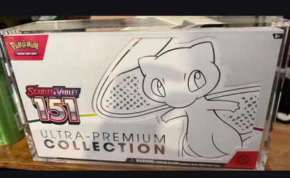 151 UPC Sealed Pokemon W/ Acrylic Case