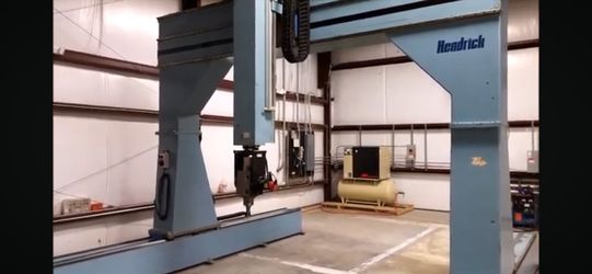 Ingersoll Rand 10 hp Rotary Screw Compressor with integral Dryer.