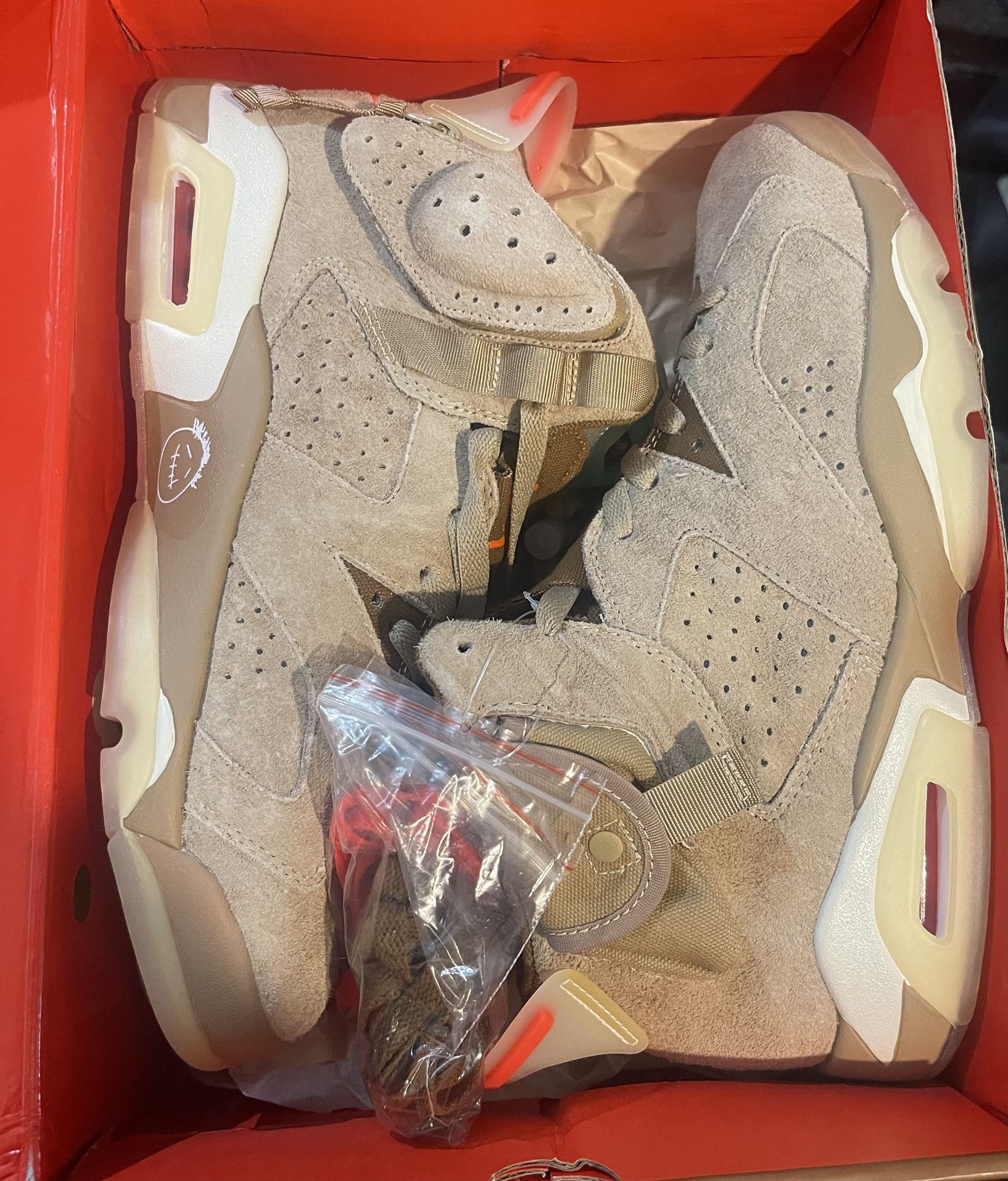 Air Jordan 6 Retro Travis Scott British Khaki