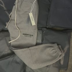 Heather Gray Essentials Pants