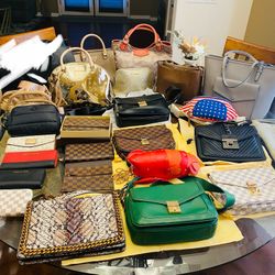 Brand new bags. $40 each or all for $300. Higley and ray. 
