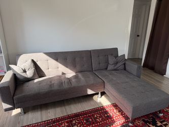Grey Sofa sleeper