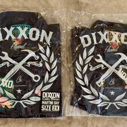 NWT 2 Dixxon Party Shirts Martini Bay