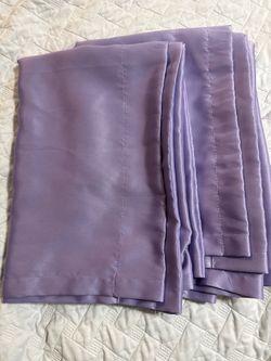 Purple Curtians