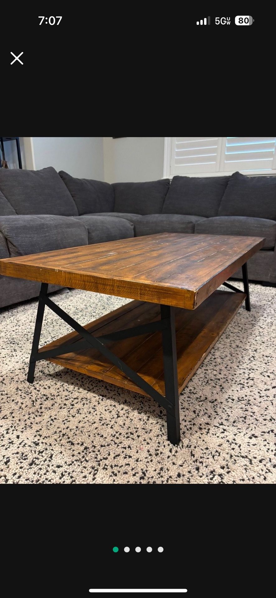 Wood Coffee Table