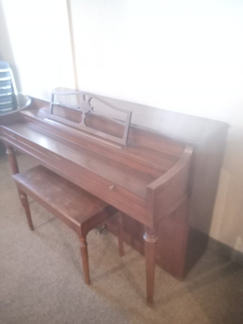 Henry F Miller Upright Piano