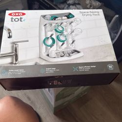 Space Saving Bottle Drying Rack