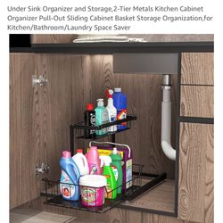 2 Tier Metal Storage 