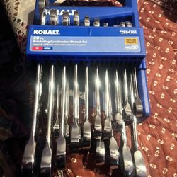 Wrench Set, New, Kobalt