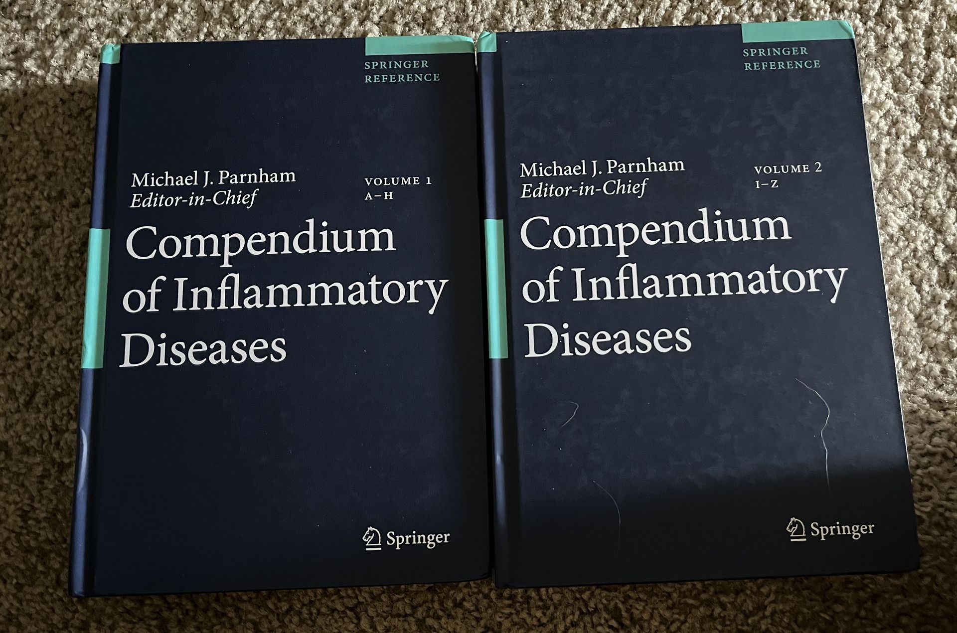 Brand New - Michael J. ParnhamMichael J. Parnham Compendium of Inflammatory Diseases Vol 1 And 2