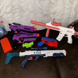 Nerf And Water Guns