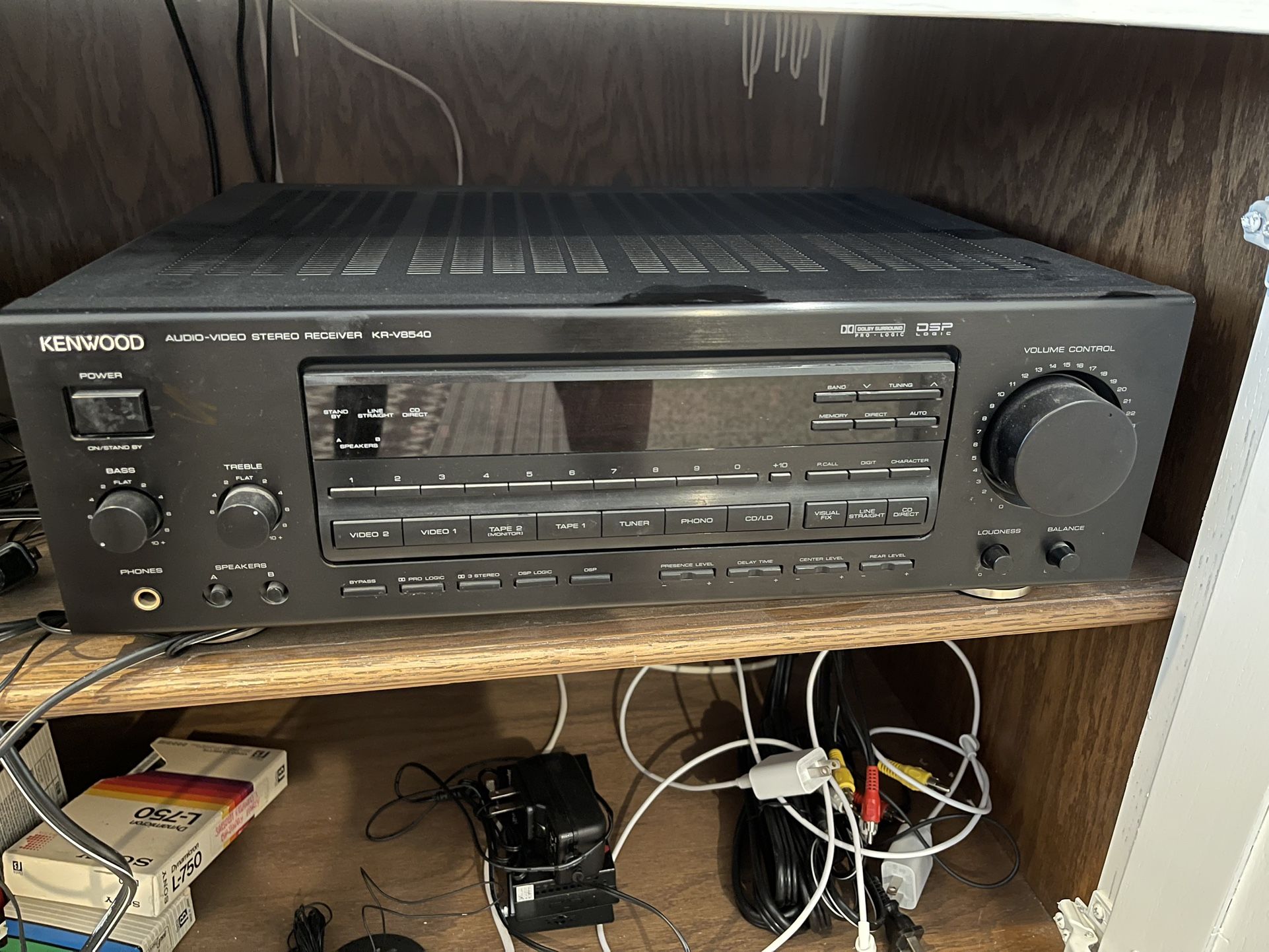 Kenwood KR-V8540 Surround Tuner Amp