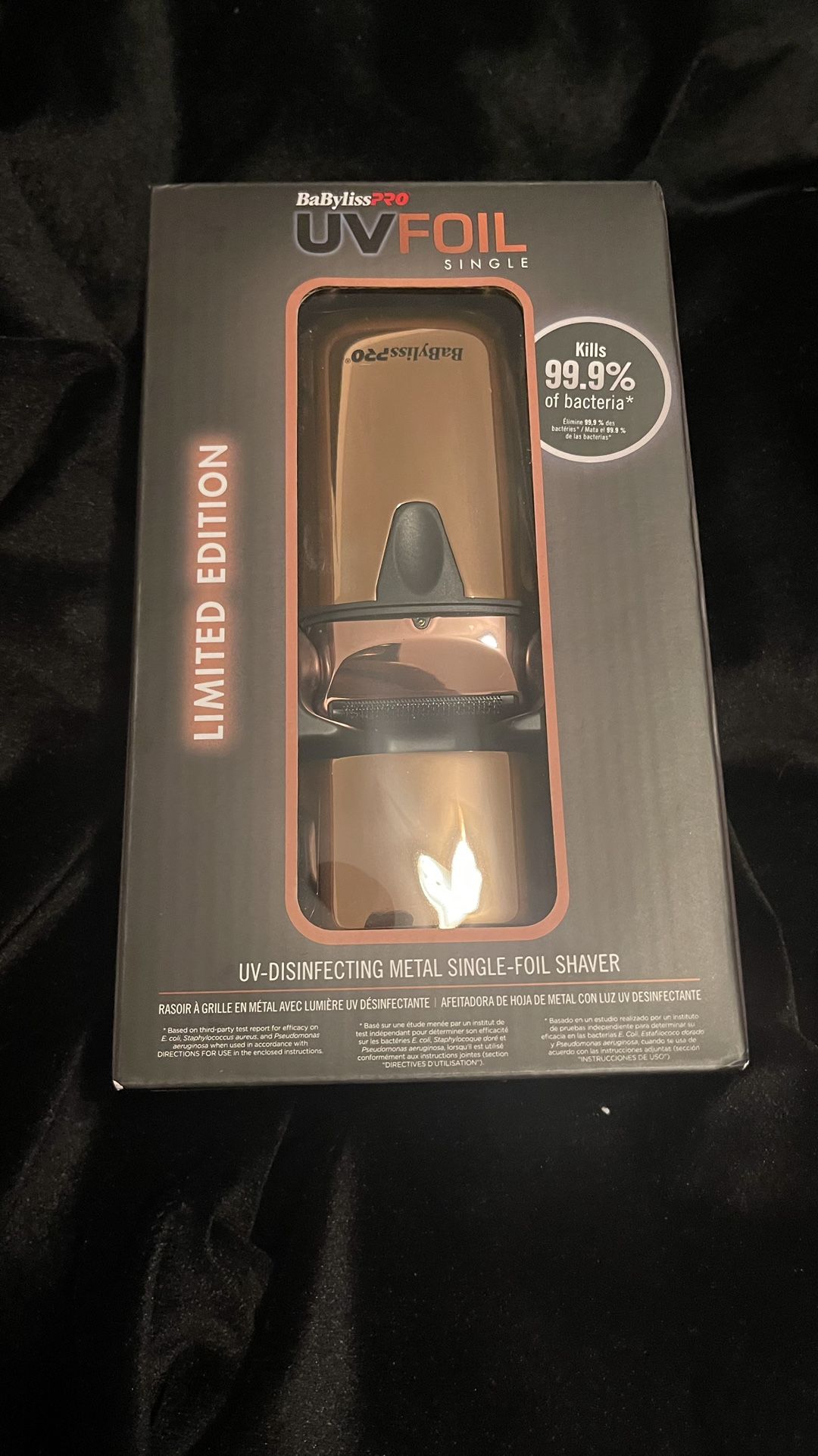 BaByliss Pro UV Copper Single Shaver