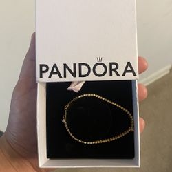 14k Gold-plated Bracelet Heart (7.5”)