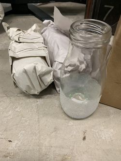 Glass Milk Bottles And Mason Jars