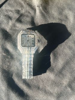 Moissanite designer watch