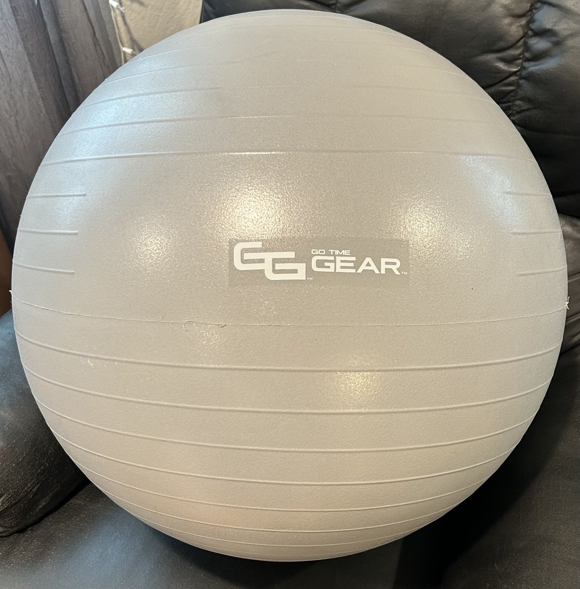 Inflated Exercise Ball