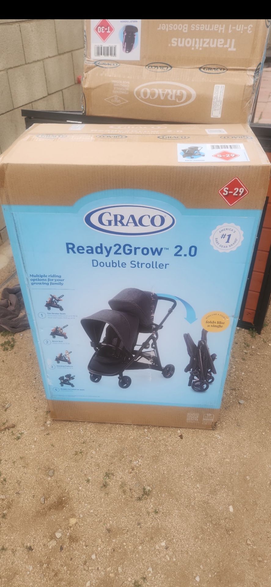 Graco ready2go Double Stroller