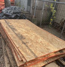 OSB Plywood 1/2in Roof Sheathing - Decking Regular 1/2in