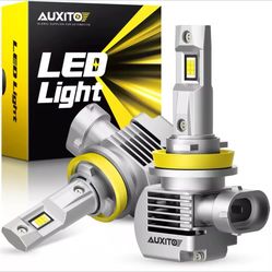 Auxito Led Headlights Q16 Series (White) Fits H11,H8,H9,H16(JP)