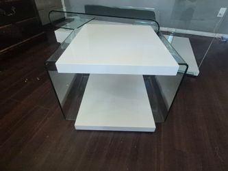 Sala de estar con cristales templados