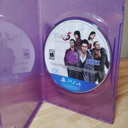 Ps4 Yakuza #5 Remastered 