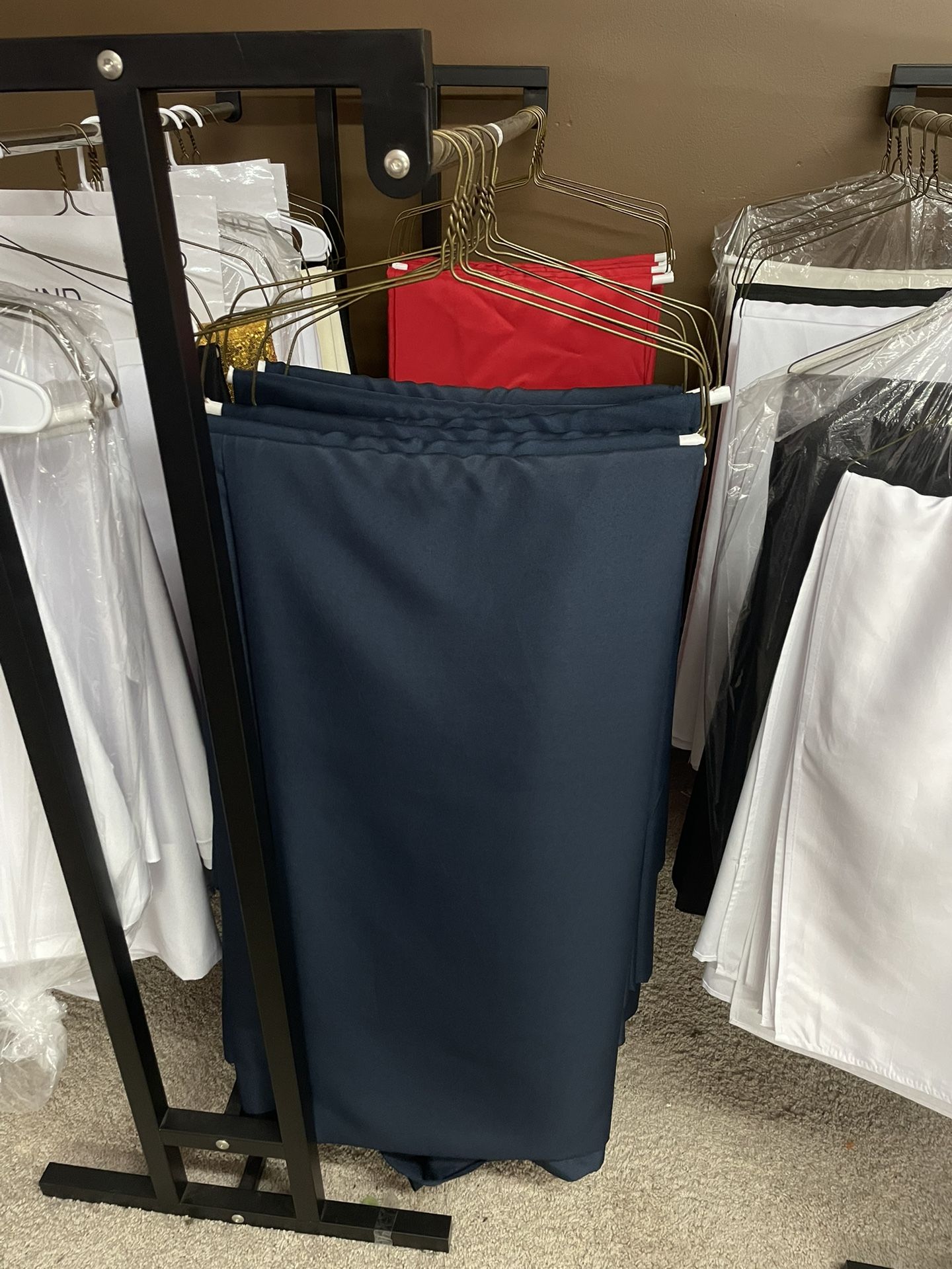 132R Polyester Tablecloth- Navy Blue
