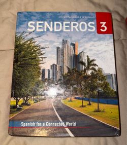 Senderos, Level 3, Student Textbook