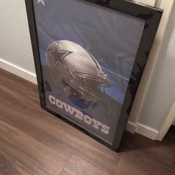 Framed Cowboys Poster
