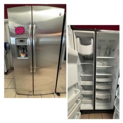 Stainless steel Side by side refrigerator