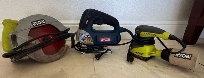 Ryobi Corded Electric Hand Tool Set