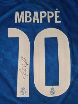 Signed Mbappe Jersey