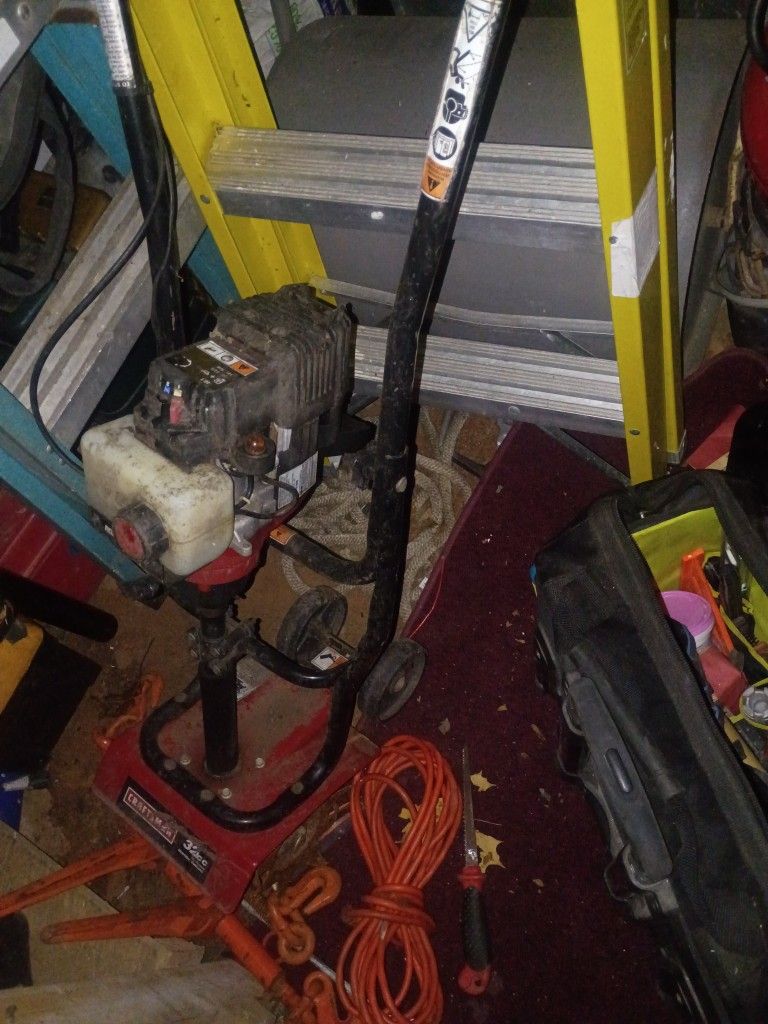 Small Craftsman Rototiller