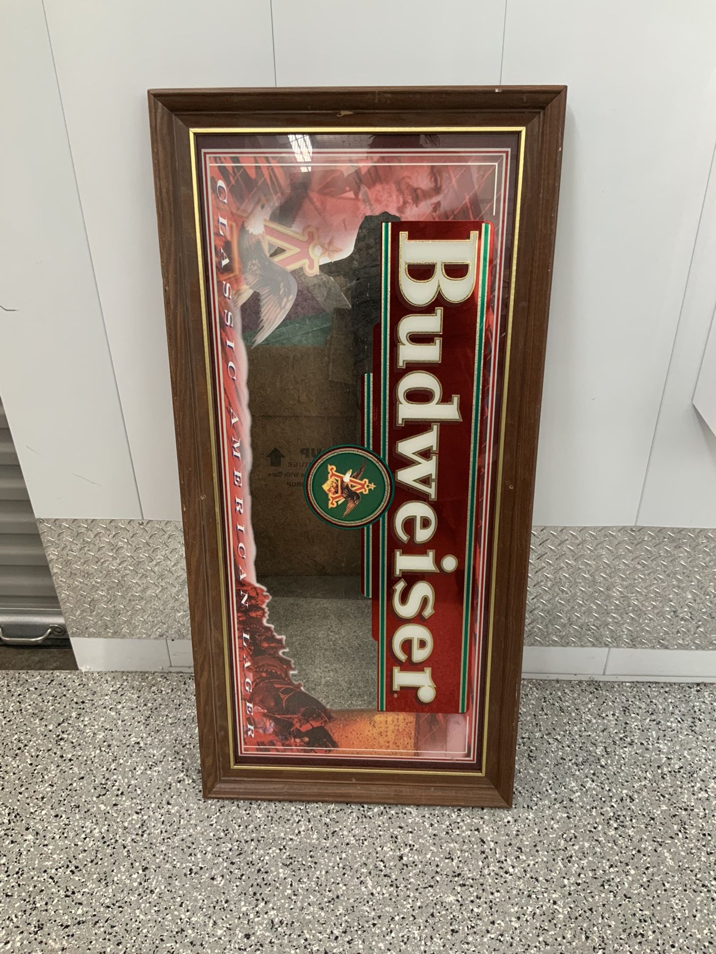 Budweiser Bar Mirror 