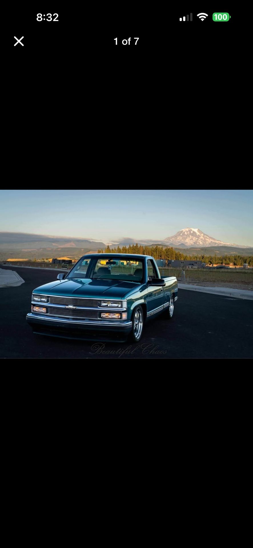 Chevy OBS Billet Grill Insert