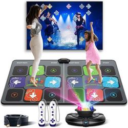 FWFX Dance Mat Games for TV - Wireless Musical Electronic Dance Mats with HD Camera