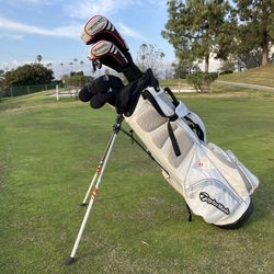 TaylorMade Golf Set Originally Cost $2800 TaylorMade Burner SuperFast 2.0 set 4 pcs TaylorMade Burner 2.0 Iron Set 7pcs  TaylorMade TM-210 putter  sli