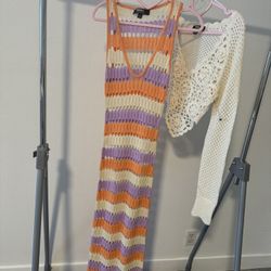 Swim Cover Up Maxi Dress
