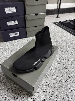 All black Balenciaga size 7