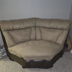 Sectional Corner Wedge Chair / Corner Seat - $75 (Pick-up Only)