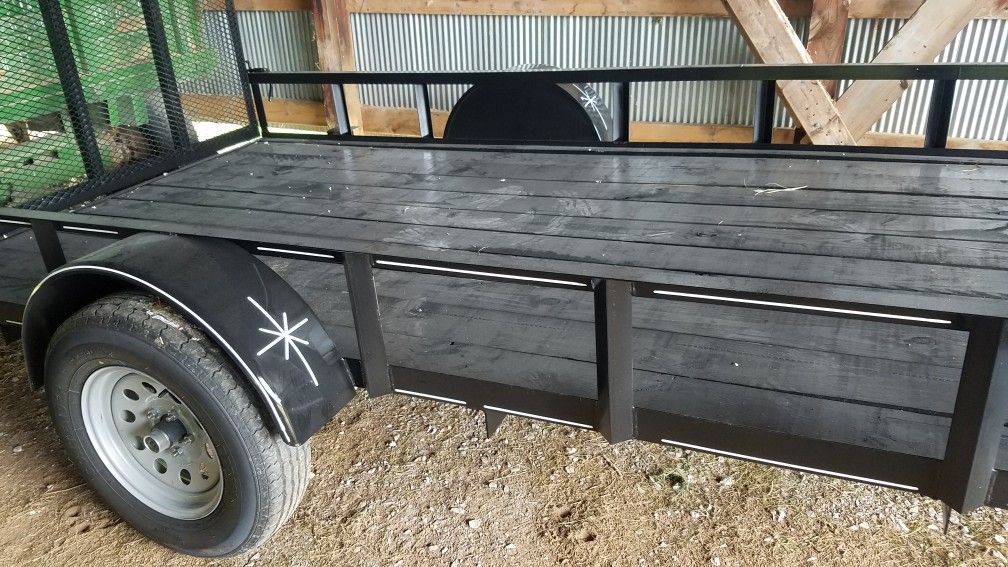 New 2021 12ft Trailer with 4ft gate