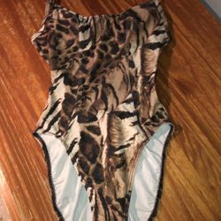 Victoria’s Secret Size 34B Animal Print Bathing Suit