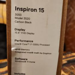2025 Dell inspiron 4.7Ghz IRIS XE GRAPHICS 15.6 FHD (non touch)
