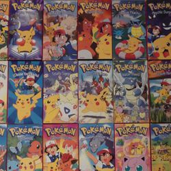 Pokémon VHS Lot 