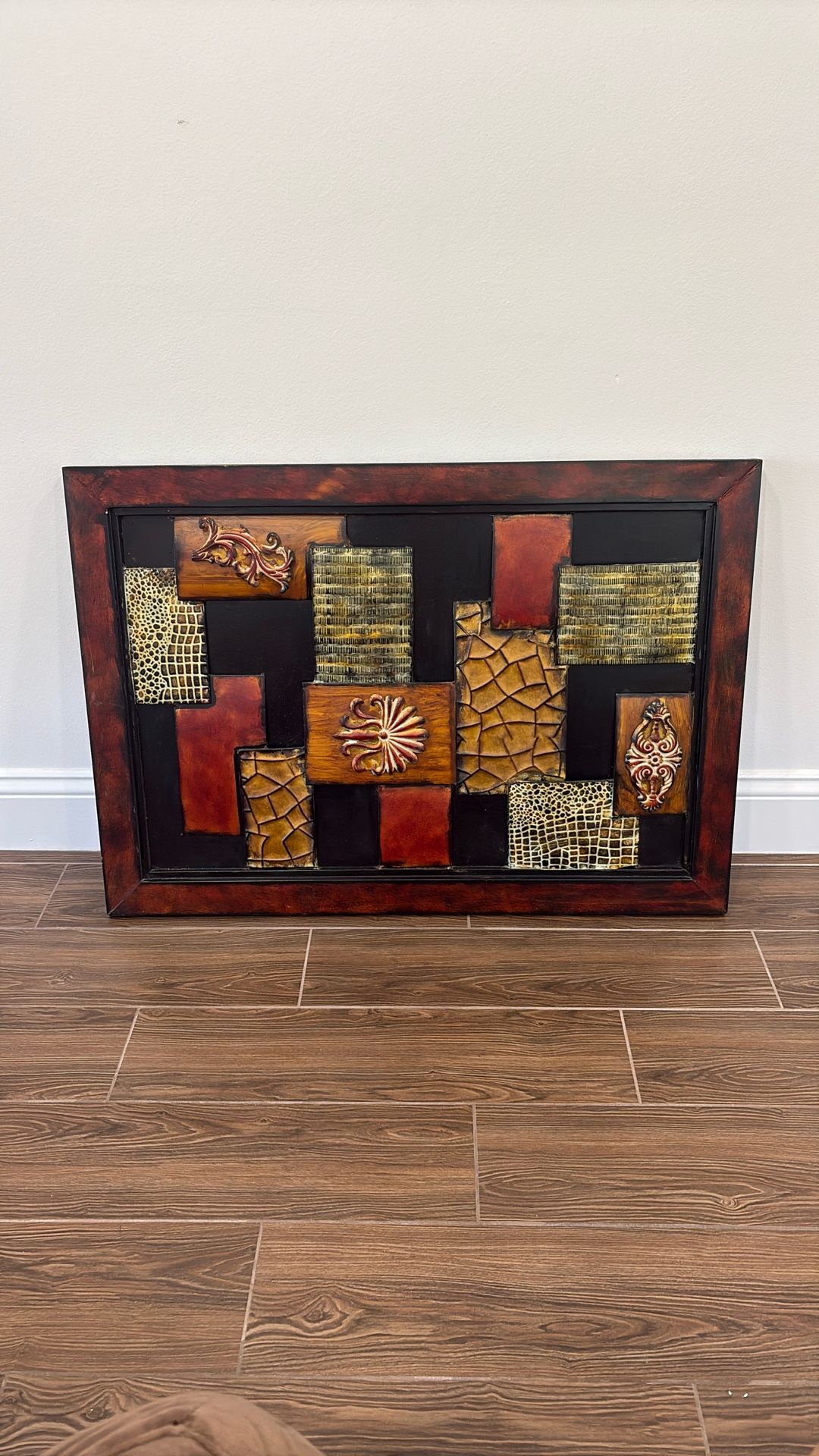 metal art piece